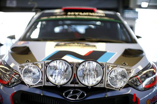 Rally Spain Hyundai i20 WRC with Light Pod