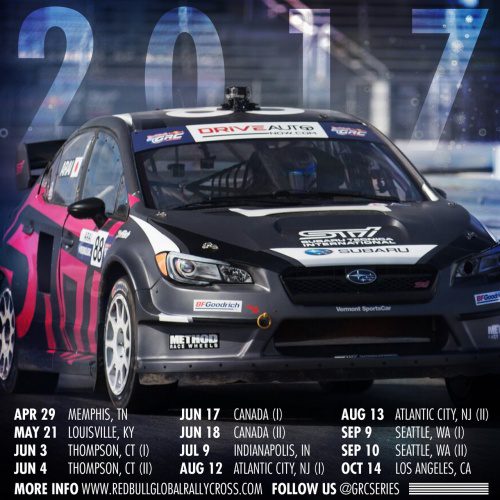 RallyFunJapan | Subaru Rally Team USA 2017 season Schedule