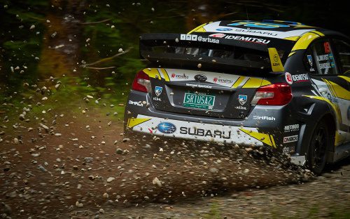 RallyFunJapan | PATRIK SANDELL WINS THE 2018 OLYMPUS RALLY IN STAGE RALLY DEBUT WITH SUBARU