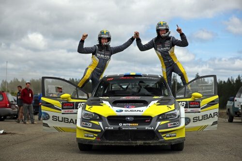 RallyFunJapan | PATRIK SANDELL WINS THE 2018 OLYMPUS RALLY IN STAGE RALLY DEBUT WITH SUBARU