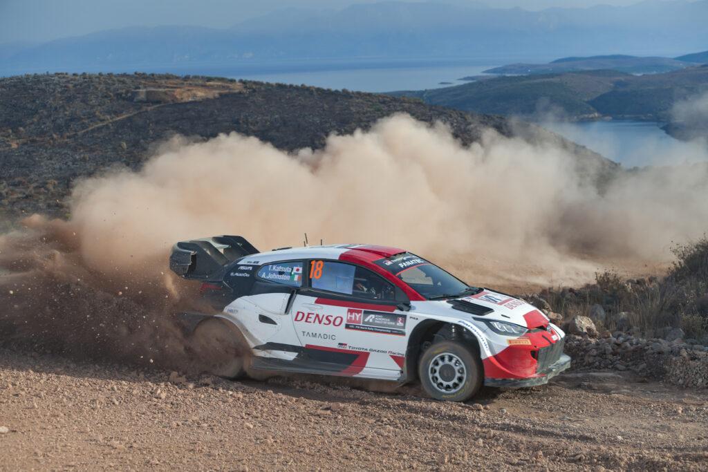 RallyFunJapan | Taka Finishes 6th, Highest Position for Toyota at Acropolis Rally Greece 2022 RallyFunJapan | Taka Finishes 6th, Highest Position for Toyota at Acropolis Rally Greece 2022