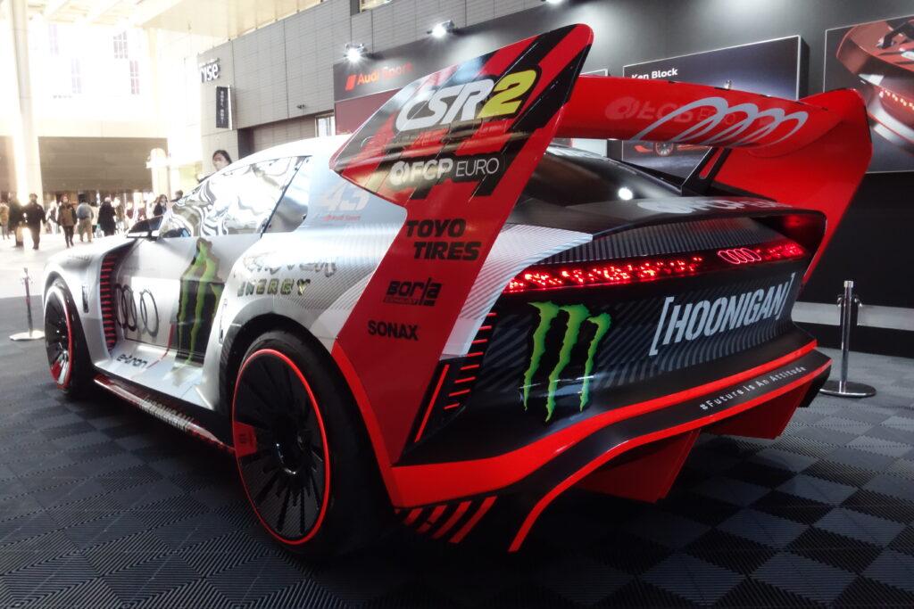 RallyFunJapan | Special exhibit of Ken Block's AUDI S1 Hoonitron