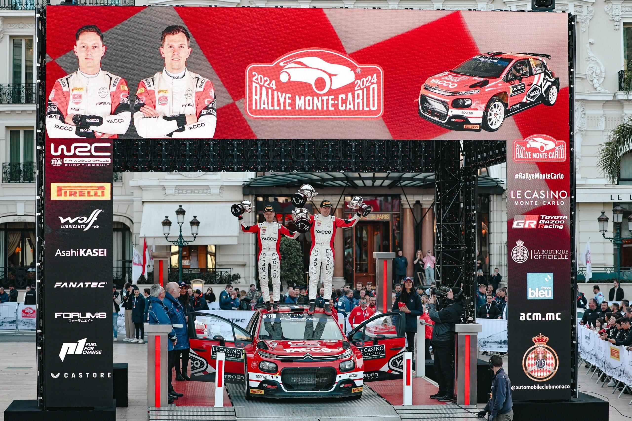 RallyFunJapan | C3Rally2Familyがラリー・モンテカルロでWRC2024シーズンを華々しくスタート RallyFunJapan | C3Rally2Familyがラリー・モンテカルロでWRC2024シーズンを華々しくスタート