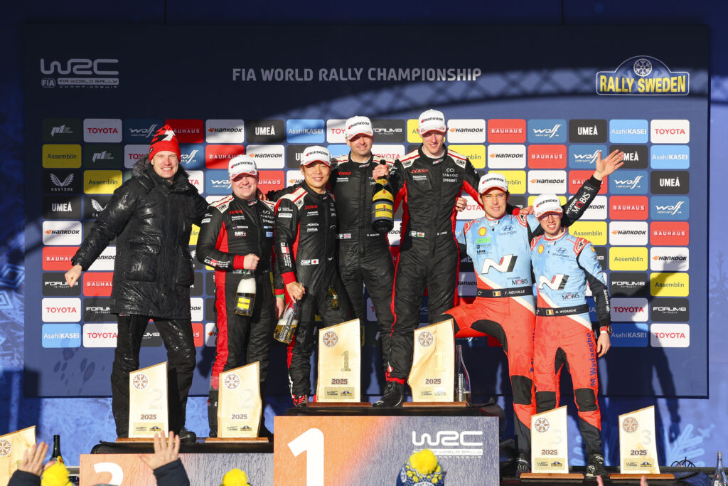 RallyFunJapan | WRC 2025 RALLY SWEDEN DAY3 : エバンス今季初優勝 RallyFunJapan | WRC 2025 RALLY SWEDEN DAY3 : エバンス今季初優勝