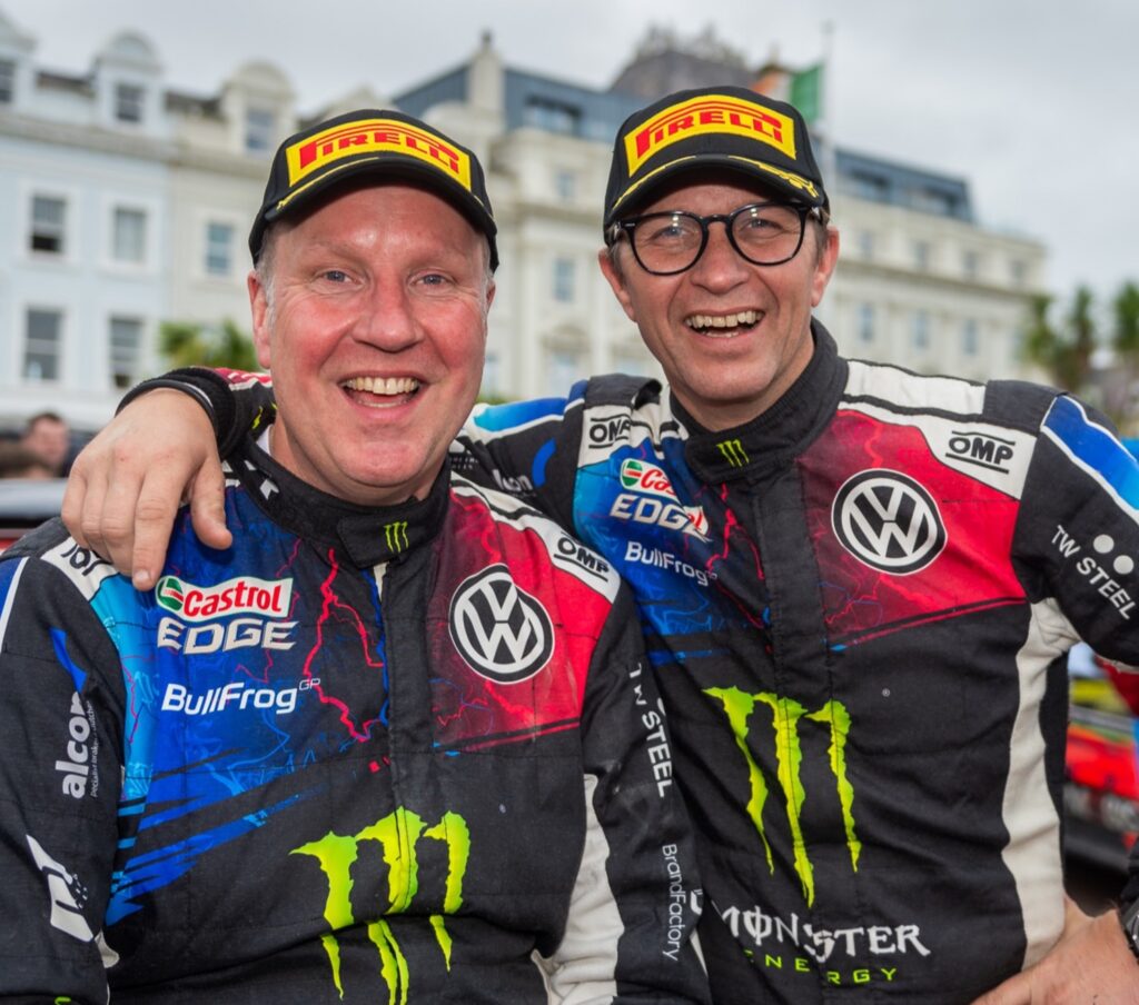 RallyFunJapan | Petter Solbergがマクレーとマイケル”ビーフ”パークを偲ぶイベントに参加