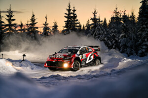 トヨタ1-2-3体制 WRC 2026 RALLY SWEDEN DAY1