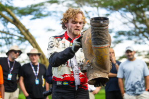 泥と大雨の激闘でオリバーが大差リード:WRC 2026 Safari Rally Kenya Day1