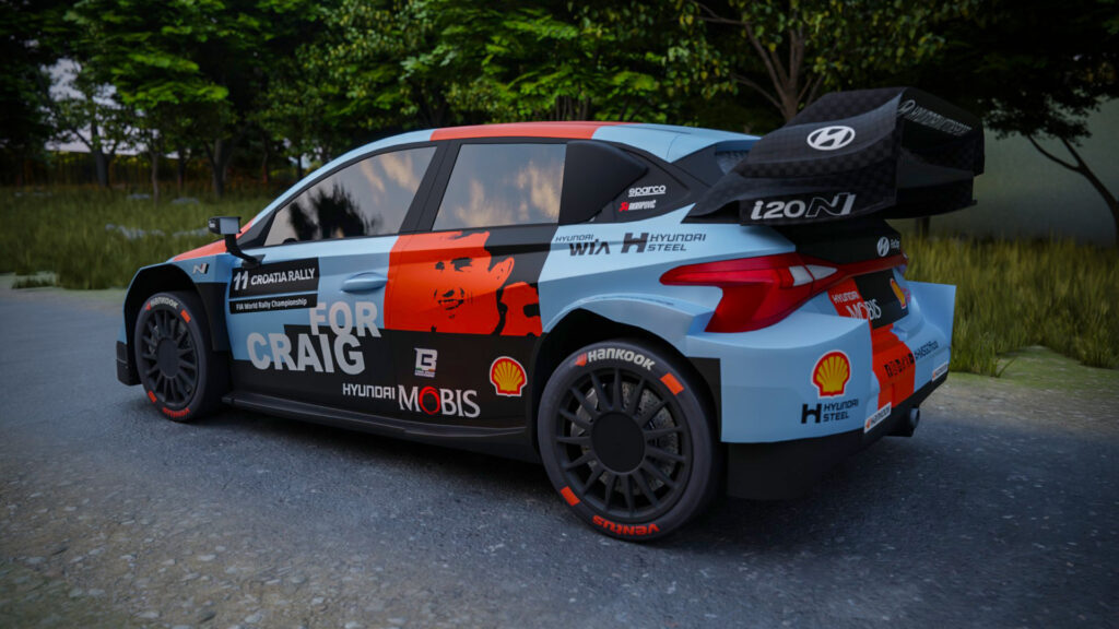RallyFunJapan | ヒョンデ、WRCクロアチアラリーでクレイグ・ブリーン追悼の特別リバリーを発表